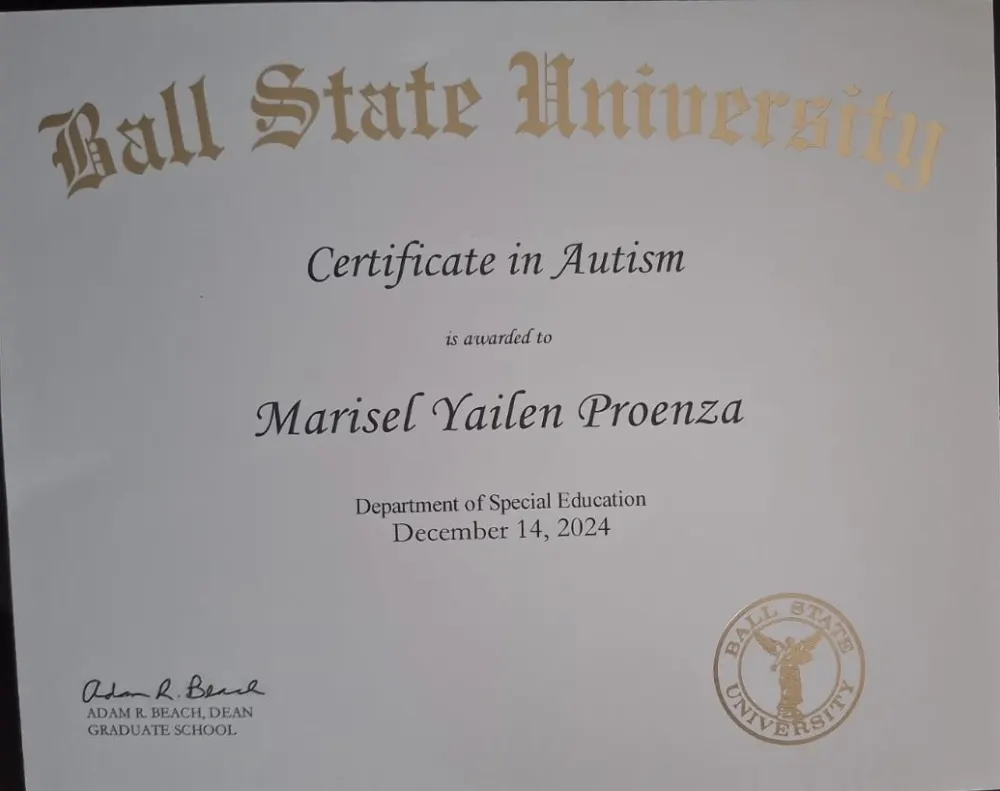 Certificación en Autismo