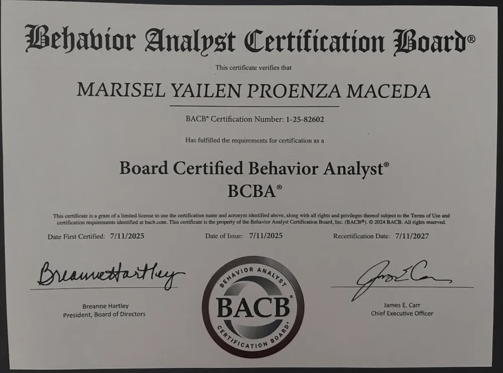 BCBA Certification